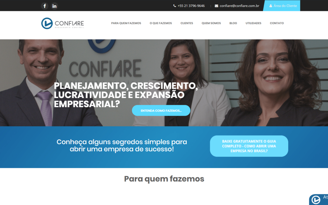 Nosso site está de cara nova!